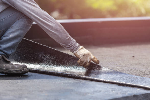 Professional Basement Waterproofing technician working in Williamsport, PA